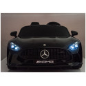 Auto Na Akumulator Mercedes GT63 AMG DK-GT63 24V LCD Cichy Silnik Czarny