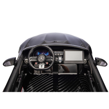 Auto Na Akumulator Mercedes GT63 AMG DK-GT63 24V LCD Cichy Silnik Czarny