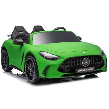 Auto Na Akumulator Mercedes GT63 AMG DKGT63 24V Cichy Silnik Matowy Zielony