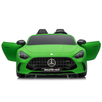 Auto Na Akumulator Mercedes GT63 AMG DKGT63 24V Cichy Silnik Matowy Zielony