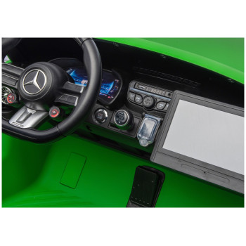 Auto Na Akumulator Mercedes GT63 AMG DKGT63 24V Cichy Silnik Matowy Zielony