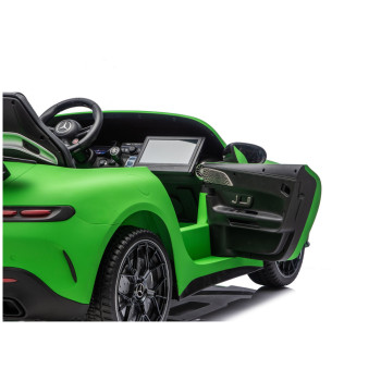 Auto Na Akumulator Mercedes GT63 AMG DK-GT63 24V LCD Matowy Zielony