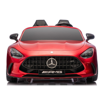 Auto Na Akumulator Mercedes GT63 AMG DK-GT63 24V LCD Czerwony Lakierowany