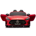 Auto Na Akumulator Mercedes GT63 AMG DK-GT63 24V LCD Czerwony Lakierowany