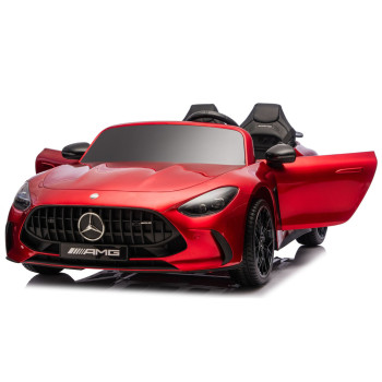 Auto Na Akumulator Mercedes GT63 AMG DK-GT63 24V LCD Czerwony Lakierowany