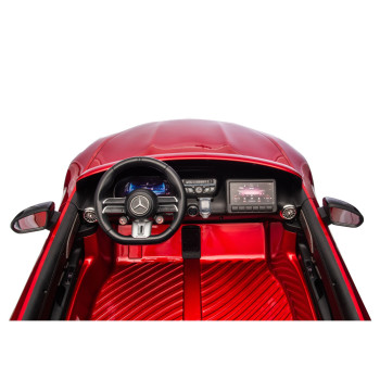 Auto Na Akumulator Mercedes GT63 AMG DK-GT63 24V LCD Czerwony Lakierowany