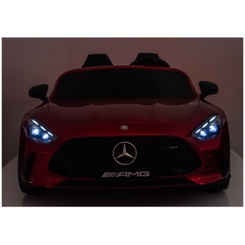 Auto Na Akumulator Mercedes GT63 AMG DK-GT63 24V LCD Czerwony Lakierowany
