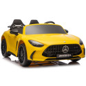 Auto Na Akumulator Mercedes GT63 AMG DK-GT63 24V LCD Żółty