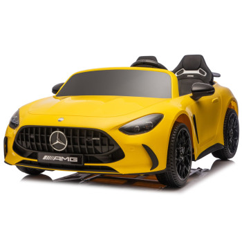 Auto Na Akumulator Mercedes GT63 AMG DK-GT63 24V LCD Żółty