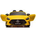 Auto Na Akumulator Mercedes GT63 AMG DK-GT63 24V LCD Żółty