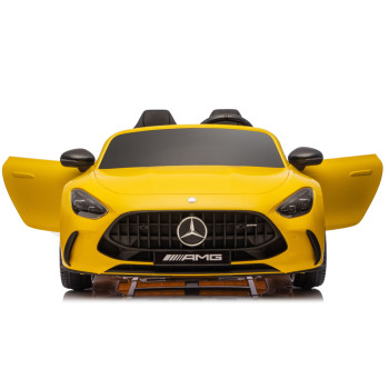 Auto Na Akumulator Mercedes GT63 AMG DK-GT63 24V LCD Żółty