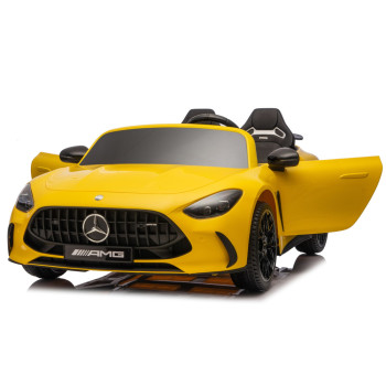 Auto Na Akumulator Mercedes GT63 AMG DK-GT63 24V LCD Żółty