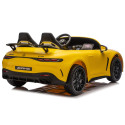 Auto Na Akumulator Mercedes GT63 AMG DK-GT63 24V LCD Żółty