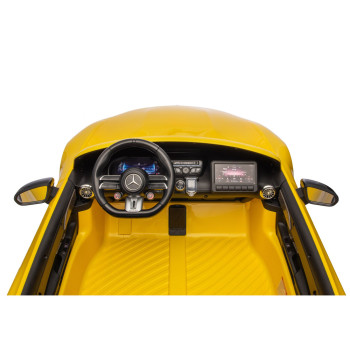 Auto Na Akumulator Mercedes GT63 AMG DK-GT63 24V LCD Żółty