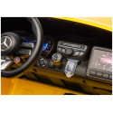 Auto Na Akumulator Mercedes GT63 AMG DK-GT63 24V LCD Żółty