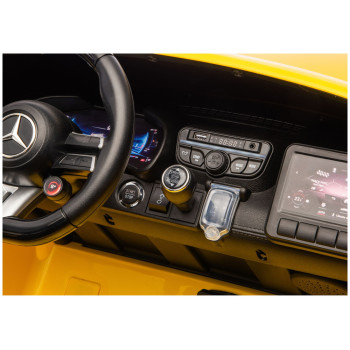 Auto Na Akumulator Mercedes GT63 AMG DK-GT63 24V LCD Żółty