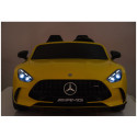 Auto Na Akumulator Mercedes GT63 AMG DK-GT63 24V LCD Żółty