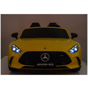 Auto Na Akumulator Mercedes GT63 AMG DK-GT63 24V LCD Żółty