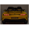 Auto Na Akumulator Mercedes GT63 AMG DK-GT63 24V LCD Żółty