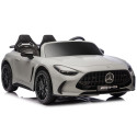 Auto Na Akumulator Mercedes GT63 AMG DKGT63 24V LCD Lakierowany Jasno Szary