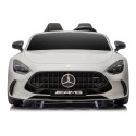 Auto Na Akumulator Mercedes GT63 AMG DKGT63 24V LCD Lakierowany Jasno Szary