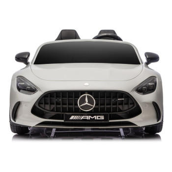 Auto Na Akumulator Mercedes GT63 AMG DKGT63 24V LCD Lakierowany Jasno Szary