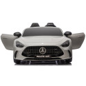 Auto Na Akumulator Mercedes GT63 AMG DKGT63 24V LCD Lakierowany Jasno Szary