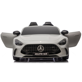 Auto Na Akumulator Mercedes GT63 AMG DKGT63 24V LCD Lakierowany Jasno Szary