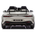 Auto Na Akumulator Mercedes GT63 AMG DKGT63 24V LCD Lakierowany Jasno Szary
