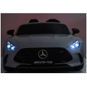 Auto Na Akumulator Mercedes GT63 AMG DKGT63 24V LCD Lakierowany Jasno Szary