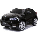 Auto Na Akumulator Nowe BMW X6M SUV Światła LED MP3 Czarne Lakierowane