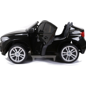 Auto Na Akumulator Nowe BMW X6M SUV Światła LED MP3 Czarne Lakierowane