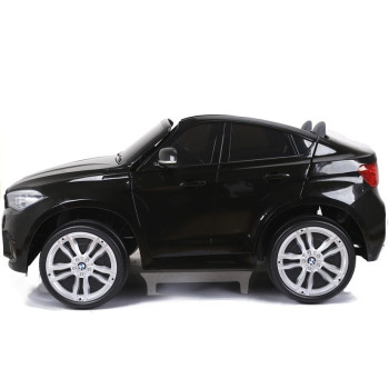 Auto Na Akumulator Nowe BMW X6M SUV Światła LED MP3 Czarne Lakierowane