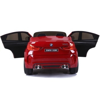 Auto Na Akumulator Nowe BMW X6M SUV Światła LED MP3 Czerowne Lakierowane