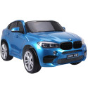 Auto Na Akumulator BMW X6M Niebieskie Lakierowane