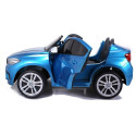 Auto Na Akumulator BMW X6M Niebieskie Lakierowane