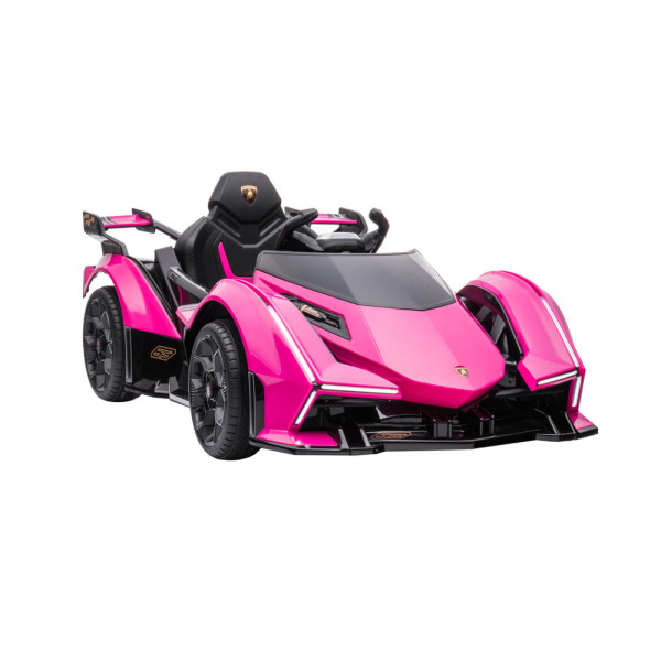 Samochód Na Akumulator Lamborghini GT HL528 Światła LED MP3 Pilot Rózowy