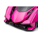 Samochód Na Akumulator Lamborghini GT HL528 Światła LED MP3 Pilot Rózowy