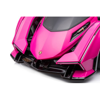 Samochód Na Akumulator Lamborghini GT HL528 Światła LED MP3 Pilot Rózowy