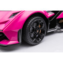 Samochód Na Akumulator Lamborghini GT HL528 Światła LED MP3 Pilot Rózowy
