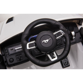 Auto Na Akumulator Ford Mustang GT Drift  SX2038 Pilot Świtła LED MP3 Biały