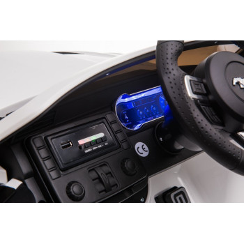 Auto Na Akumulator Ford Mustang GT Drift  SX2038 Pilot Świtła LED MP3 Biały