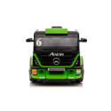 Auto Na Akumulator Ciężarówka Mercedes + Naczepa XMX622B Zielony LCD