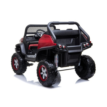 Auto na Akumulator Mercedes Unimog Czerwony
