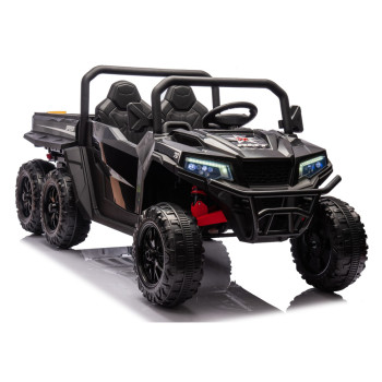 Pojazd Na Akumulator 6 Kół XB-1038A 4x4 24V Czarny