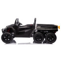 Pojazd Na Akumulator 6 Kół XB-1038A 4x4 24V Czarny