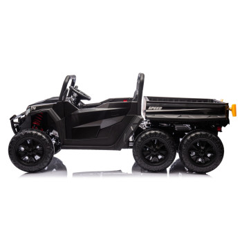 Pojazd Na Akumulator 6 Kół XB-1038A 4x4 24V Czarny