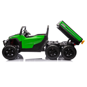 Pojazd Na Akumulator 6 Kół XB-1038A 4x4 24V Zielony