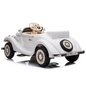 Auto Na Akumulator Mercedes Benz 540K Klasyk Premium Światła LED MP3 Biały