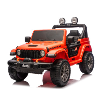 Pojazd Na Akumulator Jeep Rubicon 4x4 DK-JWR556 4x200W 24V Pomarańczowy